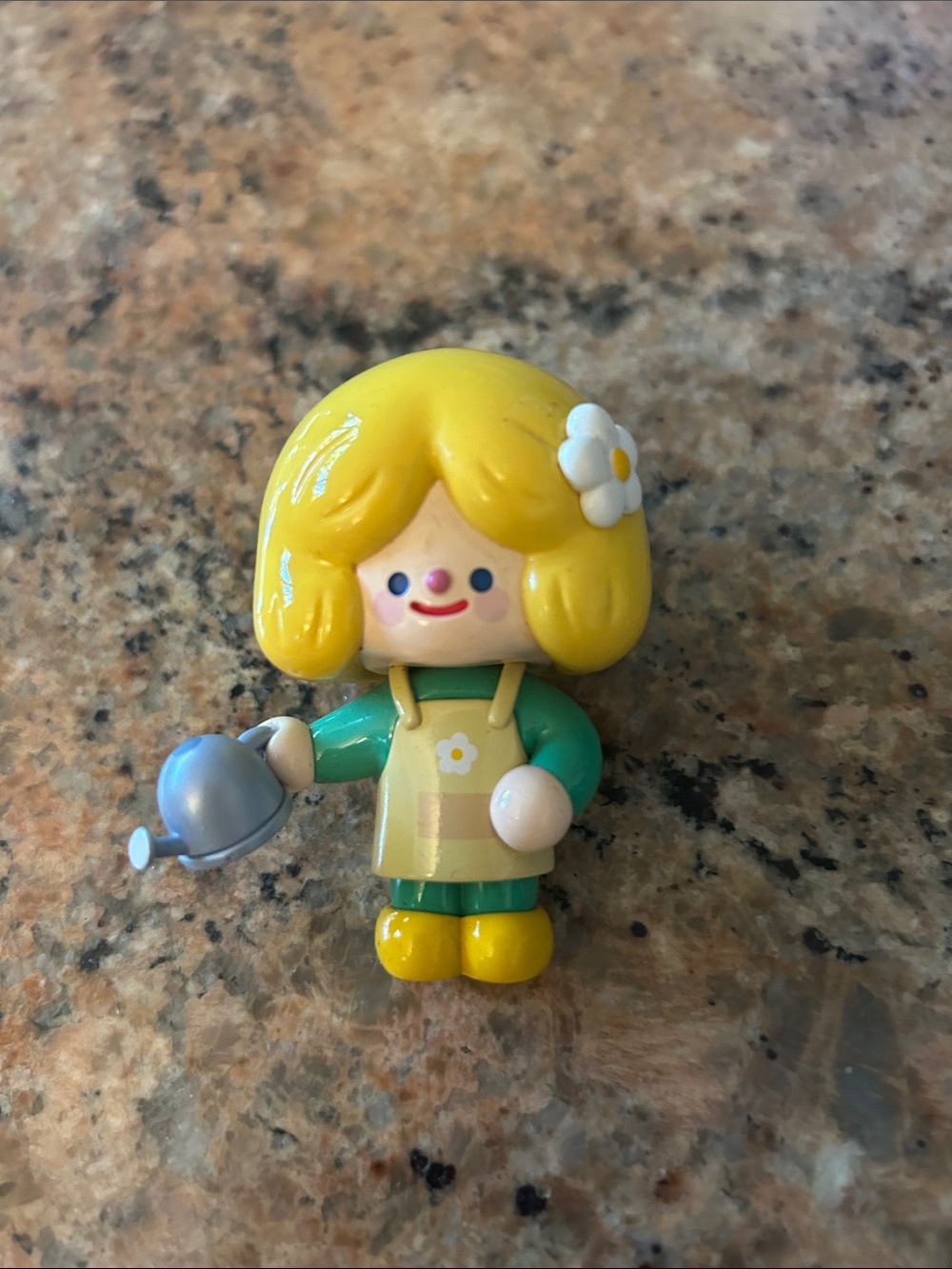Rico finding unicorn blind box figure no box, Yellow Hair, Green Outfit